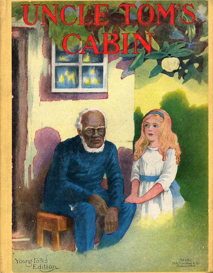 Illustrated cover of Uncle Tom's Cabin