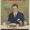 Wilson & Co. pork sausage advertisement featuring Edward Foss Wilson, circa 1920-1927